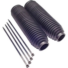 ProGrip Faltenbalg Faltenb&auml;lge Satz 350X42 Schwarz f&uuml;r Honda XL XR 600 / NX 650