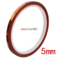 5mm 100ft BGA High Temperature Heat Resistant Polyimide Tape Gold