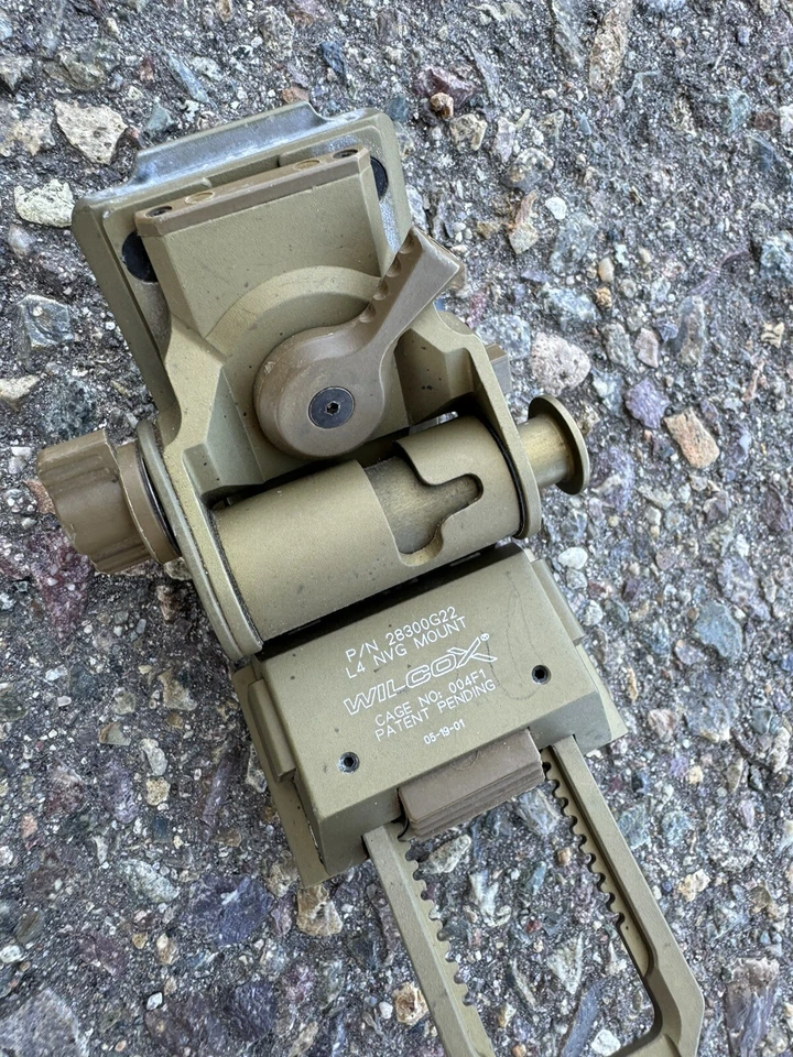 Wilcox L4 G22 Bajo Perfil Legado Brazo Extendido FDE Montaje NVG Foto 2 de 4