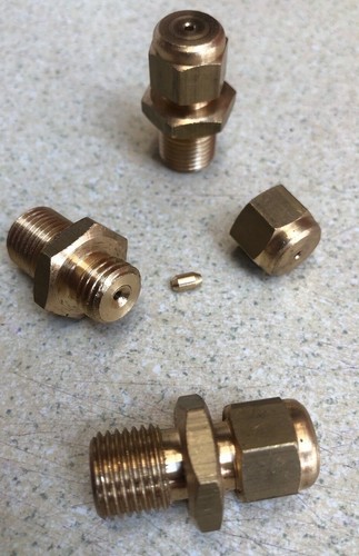 5 Brass Thermocouple Compression Fitting "NOT £9.23" 1.5 mm Probe 1/4 BSP - Picture 5 of 5