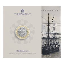 2025 RRS Discovery £2 BU Coin in Royal Mint Sealed Pack - Available on eBay