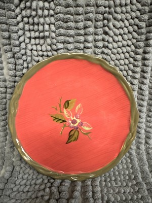 Tracy Porter - The Octavia Hill Collection - Garden Red Green Yellow - 8  Plate