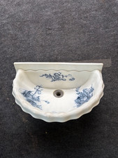Late 19th Century "New Royal" Semi Porcelain Wall Hung Sink