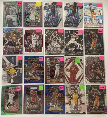 2020/24 DONOVAN MITCHELL LOT OF 20 SOME SPs CLEVELAND/UTAH 