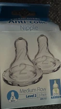 Dr. Brown's Original Nipple, Level 2 (3m+), 2 Count