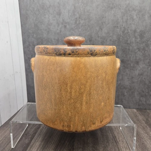 Vintage McCoy Canyon Mesa Cookie Jar 1424 USA Southwest Pottery Stoneware