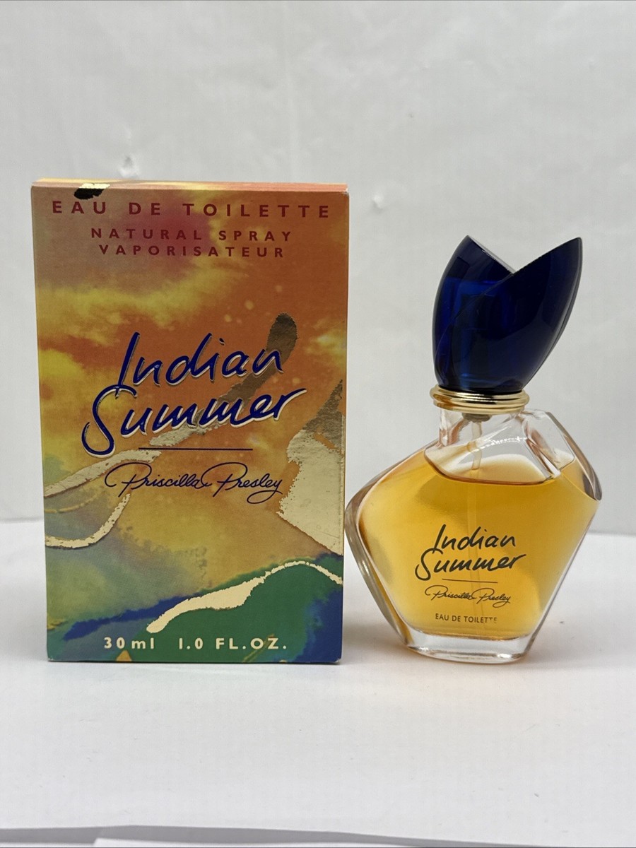 プリシラ プレスリー Indian summer オードトワレ ヴィンテージ indian summer priscilla presley EDT 30ml/1oz Spray For Women | eBay