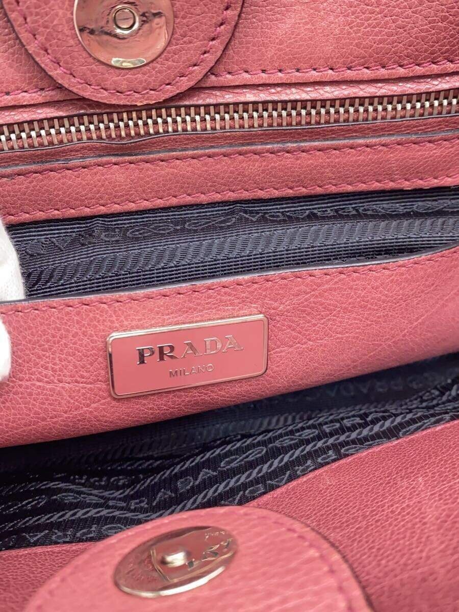PRADA Bag Leather BRD Solid Color - image 5