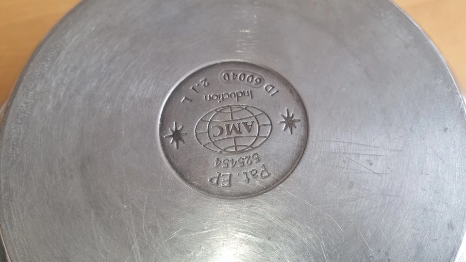 AMC -Topf/ Pfanne Induktion mit Deckel 2,1 L  20cm Durchmesser  - Bild 4 von 4