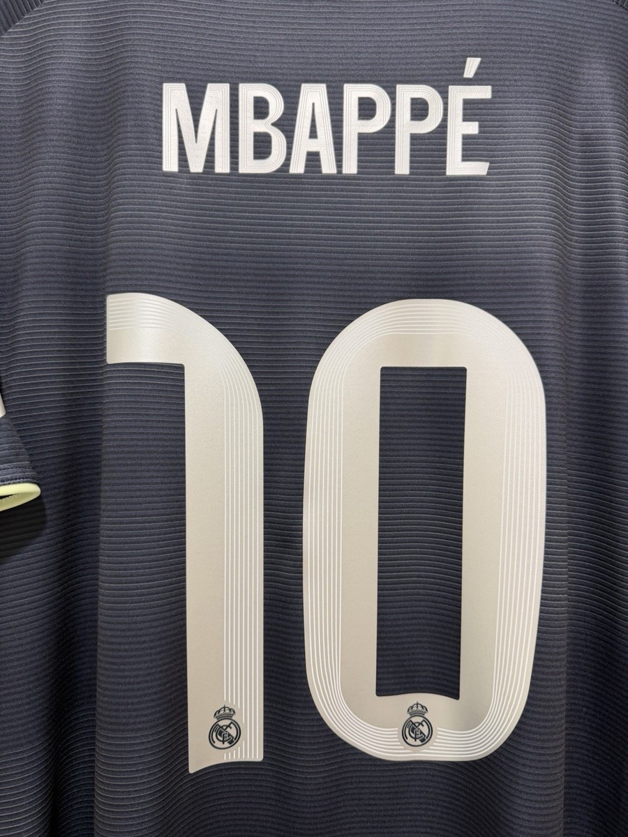 Mbappe #10 Mens EXTRA LARGE Adidas Real Madrid Fan Away UCL Jersey