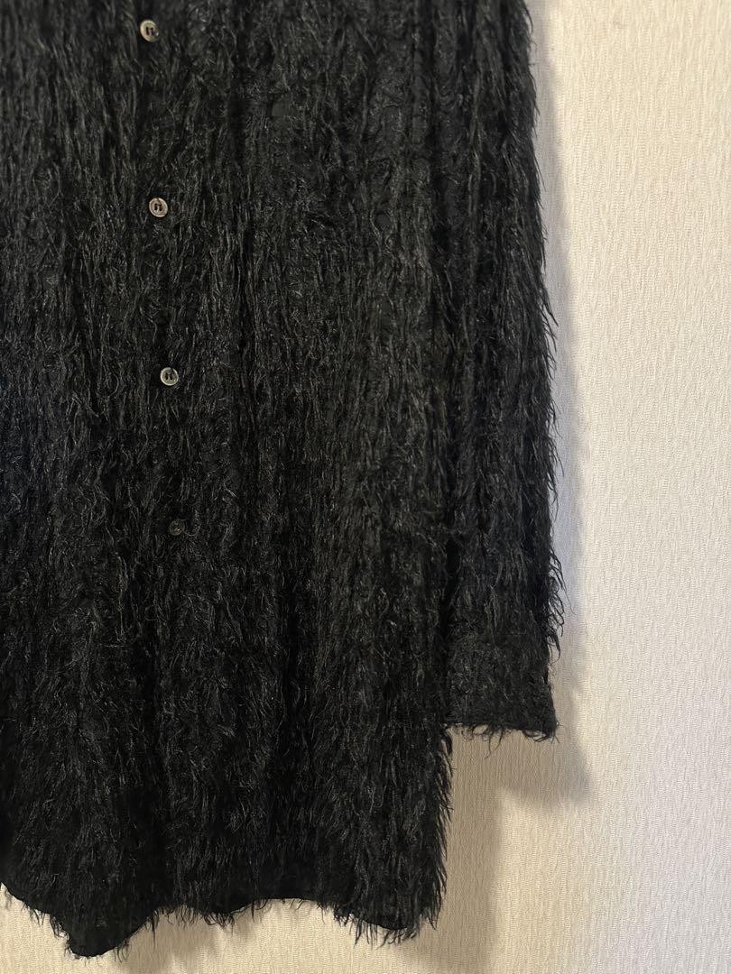 Comme des Garçons 2022 Shaggy L/S Shirt USED COMME DES GARCONS 2022 SHAGGY L/S SHIRT GOOD M-99BC | eBay