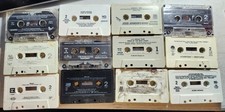 Lot of 12 R B Cassette Tapes - Tapes Only No Case No Art