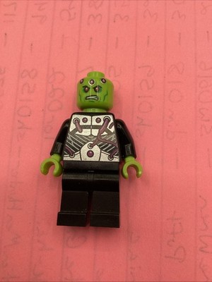 LEGO DC Super Heroes Brainiac Minifigure 76040 sh0159 Justice League Comics