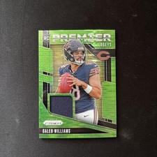 2024 Panini Prizm Premier Jerseys Rookie Memorabilia Caleb Williams Bears PJ-CWS