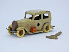 TRIANG MINIC VINTAGE 1937 RARE No.1M TINPLATE CLOCKWORK FORD SALOON CAR