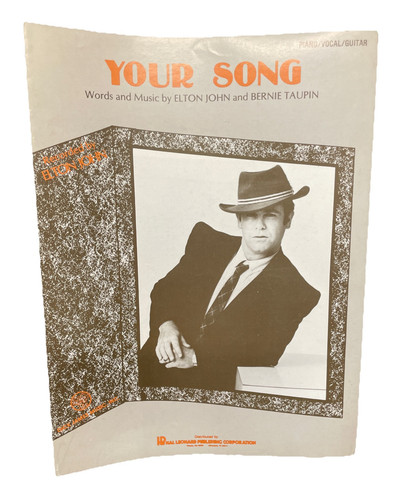 Your Song Elton John Noten - Bild 1 von 2