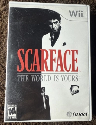 Scarface: The World is Yours Nintendo Wii 2007 Complete Game CIB MINT condition