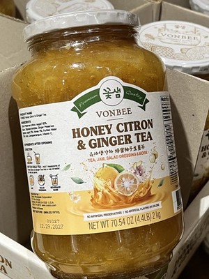 VONBEE HONEY CITRON & GINGER TEA 4.4 Lb