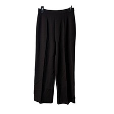 St John Collection Brown Santana Knit Pull On Bootcut Wide Leg Pants Size 6