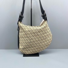 Fendi Pre-Owned Authentic Shoulder Bag Monogram Free Tracked Shipping