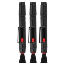 Camera Dusting Brush, Multifunction Cleaning Brush Lens Cleaning Pen,3 Pcs Red
