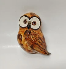 Vintage Babbacombe Pottery Owl String & Scissor Holder Philip Laureston England