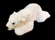STEIFF 115127 ARCO POLAR TEDDY BEAR 24 TAG BUTTON