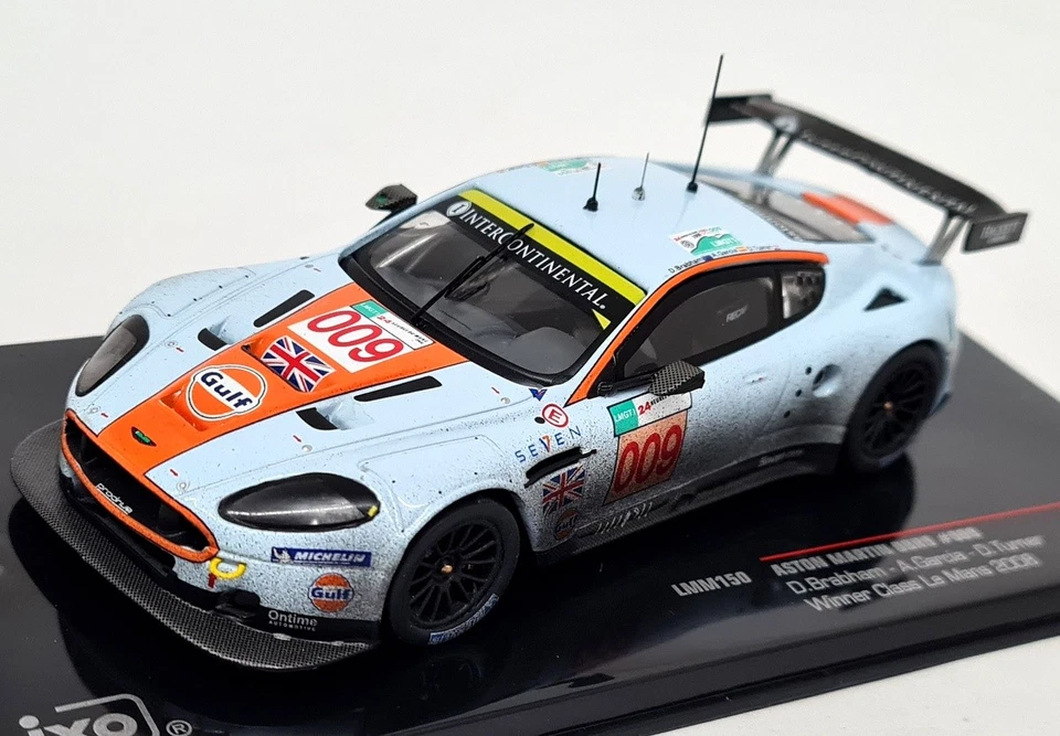 Ixo 1/43 - Aston Martin DBR9 #009 Winner Le Mans 2008 Diecast Scale Model Car - Image 4 of 4