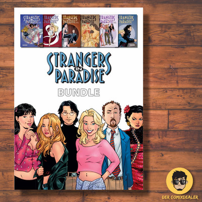 Strangers in Paradise Bundle 1 6 / Terry Moore / komplette Serie / Indie Comic