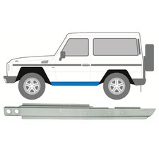 Für Mercedes G-Klasse 79- 3 Tür W460 W461 W463 Schweller Reparaturblech / Links Für Mercedes G-Klasse 79- 3 Tür W460 W461 W463 Schweller Reparaturblech / Links