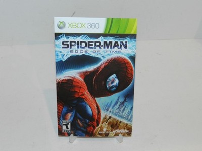 Spider-Man Edge of Time Microsoft XBOX 360 Game Instructions Manual Only