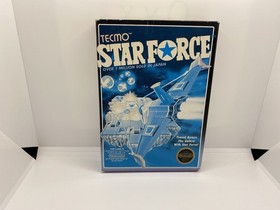 Tecmo Star Force (Nintendo 1987) NES CIB w/Manual, Box!!