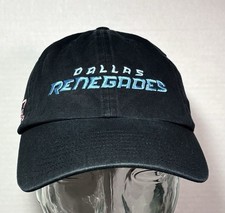 Dallas Renegades XFL Black Embroidered Hat Cap One Size VGUC