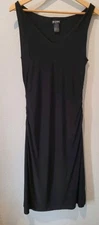 BCBG Paris Black Y2K Bodycon Classic Dress Womens Size M