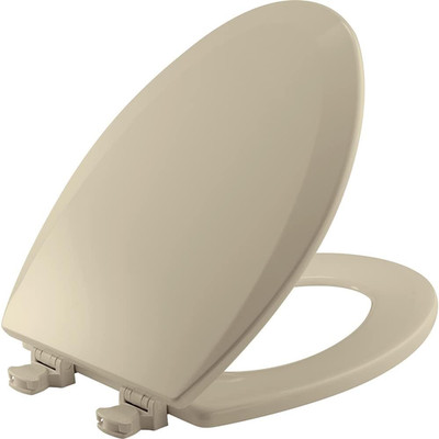 1500EC 006 Toilet Seat with Easy Clean & Change Hinges, Elongated, Durable Ename