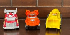 3 PAW Patrol: The Mighty Movie Pup Squad Racer Vehicles Marshall, Zuma Rubble