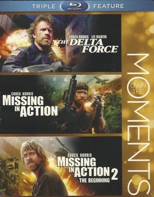 Chuck Norris Triple Feature bly-ray  brand new!!! & sealed!!!