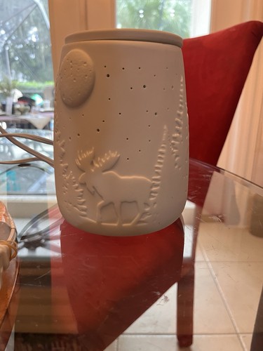 Starry Frontier Scentsy Warmer Used Very Nice, USES 25 WATT Bulb Not Included. - Picture 4 of 13