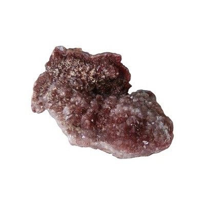 Garnet Geode Anchor Stone. Balances and Strengthens Inner Energies