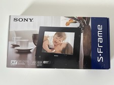 Sony DPF-D1010 10.2" S-Frame Digital Photo Frame LED Black New in Box