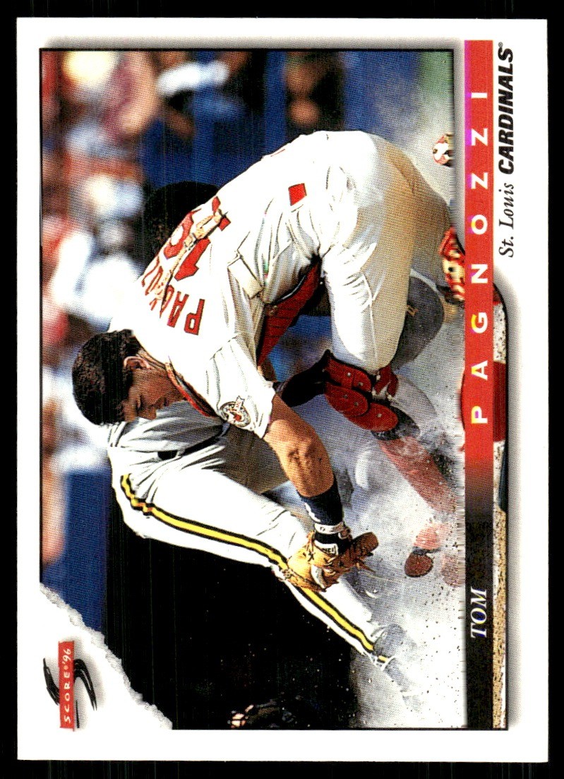 Tom Pagnozzi 1996 Score #403 Cardinals FREE SHIPPING StackedPacks