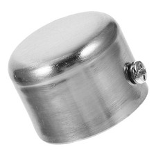 Metal Curtain Rod End Plug Window Treatment Caps Finials Ends Only for Rods