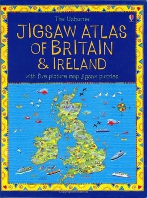 Jigsaw Atlas of Britain and Ireland (Usborne Jigsaws) by Figg, N. 0746062591
