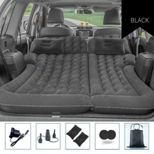 Inflatable Car Air Bed Back Rear Seat Rest Foldable Mattress Travel Camping UK