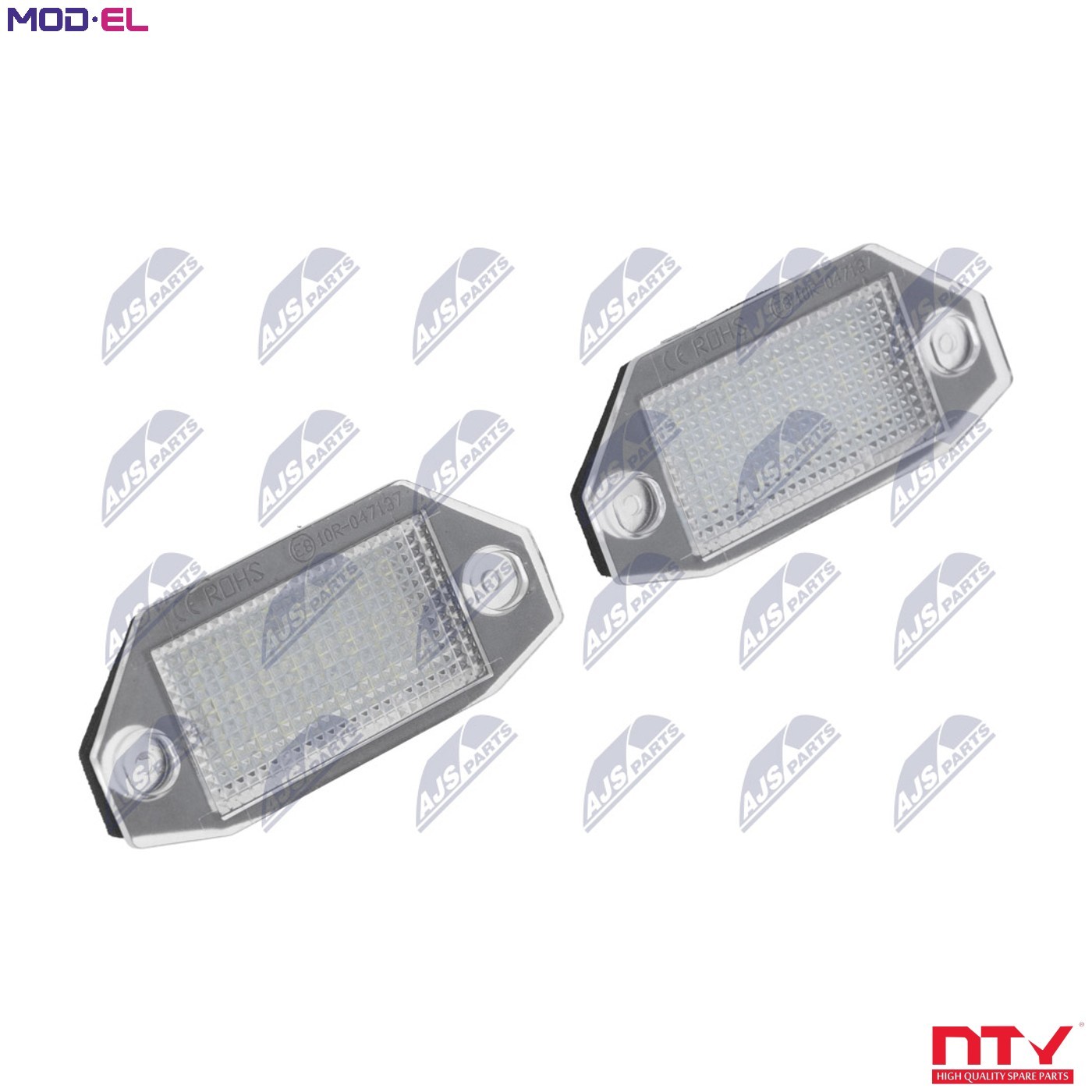 Licence Plate Lights For Ford Mondeo Iii; 00-07 /C5w - Image 5