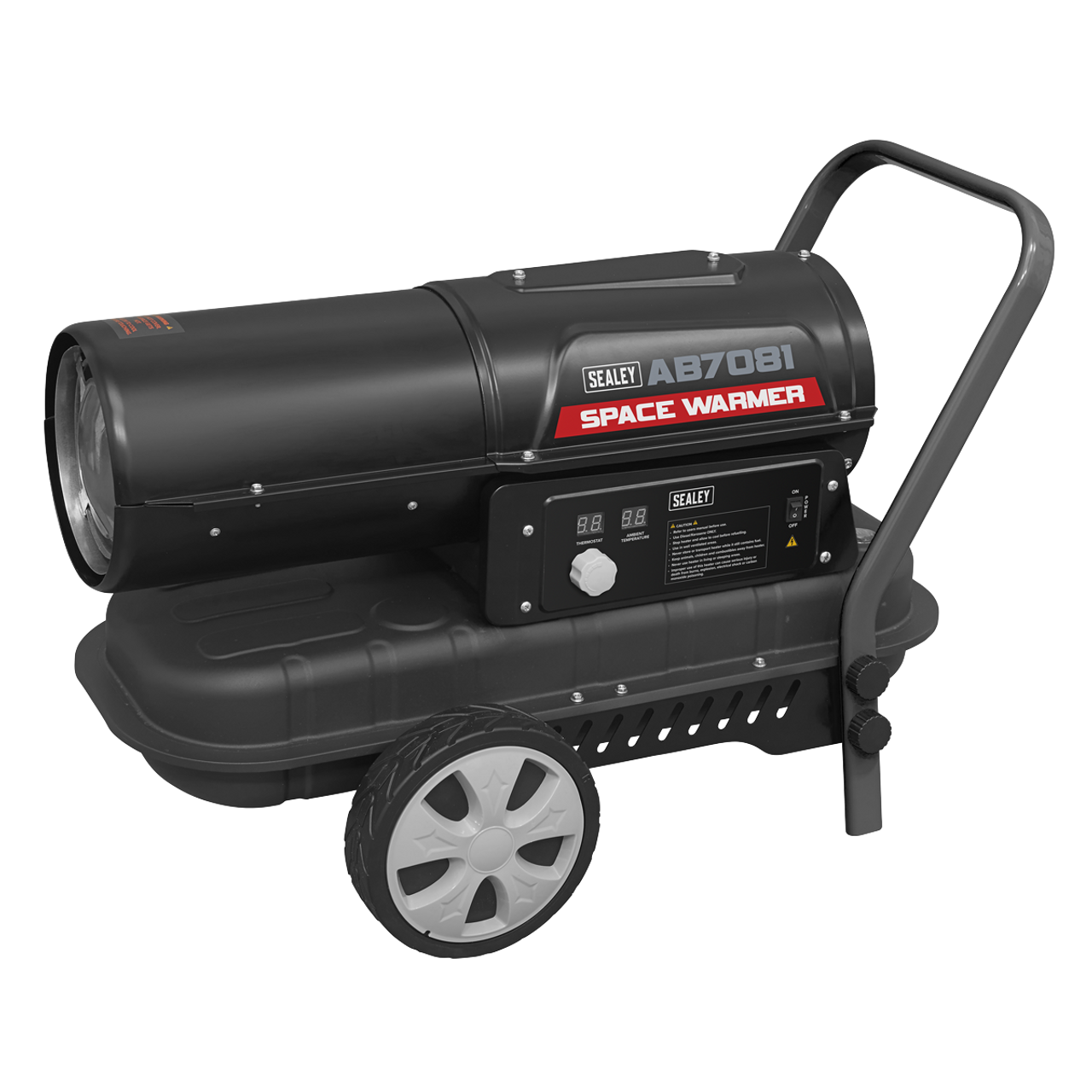 Sealey AB7081 Space Warmer Paraffin 20500W Kerosene and Diesel Heater