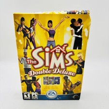 NEW The Sims Double Deluxe PC CD-ROM Security Sealed EA Games Maxis
