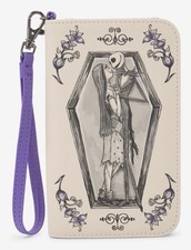 Loungefly Nightmare Before Christmas Jack Sally Tech Wallet
