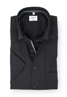 Marvelis Herren Kurzarmhemd Kurzarm Non-Iron Modern Fit,Einfarbig,New Kent - Bild 1 von 3