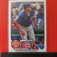 2023 Topps Update Series - Miguel Amaya #US60 (RC) Chicago Cubs Rookie 